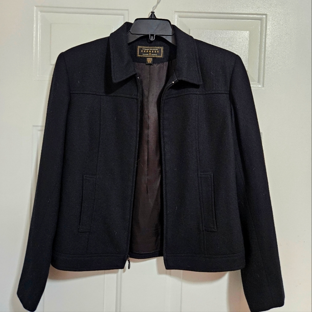 Express Compaigne Internationale Wool Jacket Size 5/6